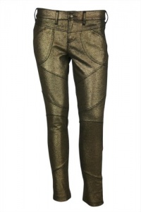 Free People Womens Metallic Moto Cropped Legging Pants Free People Womens Metallic Moto Cropped Legging Pants