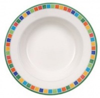 Villeroy & Boch Twist Alea Caro Rim Soup Bowl Villeroy & Boch Twist Alea Caro Rim Soup Bowl