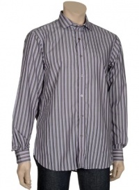 Michael Kors Mens Classic Fit Striped Dress Shirt Medium M Long Sleeves Michael Kors Mens Classic Fit Striped Dress Shirt Medium M Long Sleeves