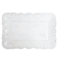 Vietri Incanto Lace Small Rectangle Platter Vietri Incanto Lace Small Rectangle Platter
