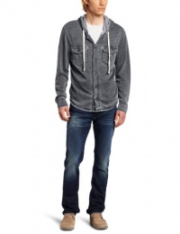 Alternative Men's Irving Hooded Shirt Jacket, Black, Large Alternative Men's Irving Hooded Shirt Jacket, Black, Large