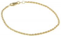 Sterling Silver 040-Gauge Diamond Cut Rope Chain Necklace Sterling Silver 040-Gauge Diamond Cut Rope Chain Necklace