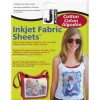 Jacquard Ink Jet Fabric 8.5x11 Sheets - Cotton, 10 Pack