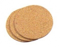 4440-Round Cork Trivets 3pk