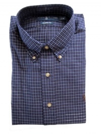 Polo Ralph Lauren Shirt, Classic-Fit Tattersall Blue Plaid Shirt Polo Ralph Lauren Shirt, Classic-Fit Tattersall Blue Plaid Shirt