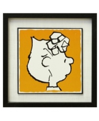 A portrait of Charlie Brown's baby sister, Sally, this framed art print will delight Peanuts fans of all ages. Cute for little girls' rooms! A portrait of Charlie Brown's baby sister, Sally, this framed art print will delight Peanuts fans of all ages. Cute for little girls' rooms!