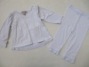 Juicy Couture 2-piece Pant Set Infant/girls Size 6-9 Months White