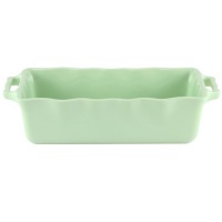 Appolia French Ceramic Cake/Loaf Pan, Mint Appolia French Ceramic Cake/Loaf Pan, Mint