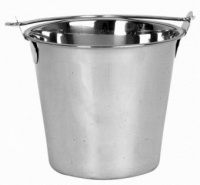 NEW 13 Qt. (Quart) Heavy-Duty Water Bucket, Ice Bucket Utility Bucket - Stainless Steel NEW 13 Qt. (Quart) Heavy-Duty Water Bucket, Ice Bucket Utility Bucket - Stainless Steel