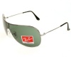 Ray Ban RB3211 Sunglasses - 004/71 Gunmetal (Gray Green Lens) - 132mm