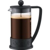 Bodum New Brazil 3-Cup French Press Coffee Maker, Black