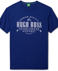 Show your love for sports in this soft graphic t-shirt by BOSS green. Show your love for sports in this soft graphic t-shirt by BOSS green.