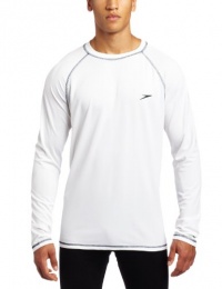 Speedo Men's Easy Long Sleeve Rashguard Swim Tee Speedo Men's Easy Long Sleeve Rashguard Swim Tee