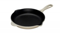 Le Creuset Enameled Cast-Iron 11-3/4-Inch Skillet with Iron Handle, Dune Le Creuset Enameled Cast-Iron 11-3/4-Inch Skillet with Iron Handle, Dune