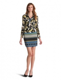 laundry BY SHELLI SEGAL Women's Printed Blouse Dress laundry BY SHELLI SEGAL Women's Printed Blouse Dress