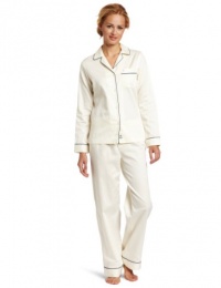 Nautica Sleepwear Women's Sateen Pajama Set Nautica Sleepwear Women's Sateen Pajama Set