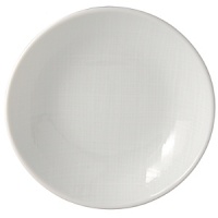 An ideal service for contemporary interiors, the simplicity of the finish resembles the weave of a natural fabric. The basis for Everyday Elegance, this versatile porcelain service offers the ability to go from day to evening with the substitution of a mug to tea cup/saucer and coupe soup to rim soup. An ideal service for contemporary interiors, the simplicity of the finish resembles the weave of a natural fabric. The basis for Everyday Elegance, this versatile porcelain service offers the ability to go from day to evening with the substitution of a mug to tea cup/saucer and coupe soup to rim soup.