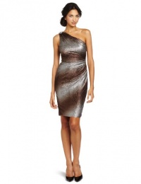 Maggy London Women's One Shoulder Texture Knit Dress Maggy London Women's One Shoulder Texture Knit Dress