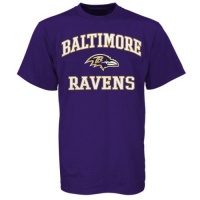 Baltimore Ravens Majestic Heart & Soul II Purple T-Shirt Baltimore Ravens Majestic Heart & Soul II Purple T-Shirt
