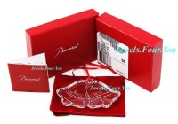 Baccarat 2011 Annual Crystal Noel Ornament - Jingle Bells Baccarat 2011 Annual Crystal Noel Ornament - Jingle Bells