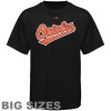 Baltimore Orioles Big & Tall Official Wordmark T-Shirt