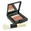 Bobbi Brown Bronze Shimmer Brick Set: Bronze Shimmer Brick Compact + Mini Face Blender Brush ( Limited Edition ) - 2pcs