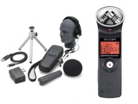 Zoom H1 Pak Portable Digital Recorder With Accessories Bundle and Headphones Zoom H1 Pak Portable Digital Recorder With Accessories Bundle and Headphones