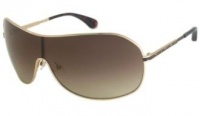 Marc by Marc Jacobs Womens MMJ 277/S MMJ277S SHIELD Sunglasses,Gold Frame/Brown Gradient Lens,One Size Marc by Marc Jacobs Womens MMJ 277/S MMJ277S SHIELD Sunglasses,Gold Frame/Brown Gradient Lens,One Size