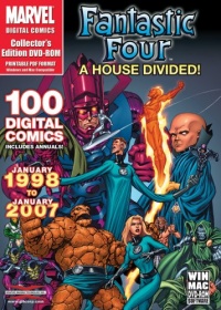 Marvel Comics - Fantastic Four: A House Divided - Over 100 Digital Comics from January 1998 to January 2007 on DVD-ROM in Acrobat PDF Format (Mac & Windows) Marvel Comics - Fantastic Four: A House Divided - Over 100 Digital Comics from January 1998 to January 2007 on DVD-ROM in Acrobat PDF Format (Mac & Windows)