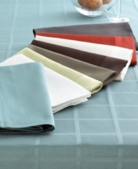 Dress your table with modern elegance in refined, muted hues. A checkerboard pattern made of satin bands creates a subtle graphic sophistication. (Clearance) Dress your table with modern elegance in refined, muted hues. A checkerboard pattern made of satin bands creates a subtle graphic sophistication. (Clearance)