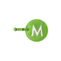 pb travel Leather Initial 'M' Luggage Tag pb travel Leather Initial 'M' Luggage Tag