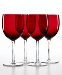 The Cellar Glassware, Set of 4 15 Oz Red Wine Glasses The Cellar Glassware, Set of 4 15 Oz Red Wine Glasses