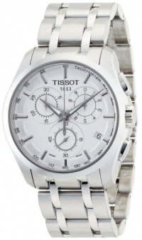 Tissot Men's TIST0356171103100 Couturier Silver Dial Watch