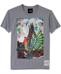 Enter the dragon. This Rolling Stones commemorative t-shirt breathes some fire into your casual style. Enter the dragon. This Rolling Stones commemorative t-shirt breathes some fire into your casual style.