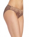 Wacoal Women's Embrace Lace Bikini, Cappuccino/Mocha, Small