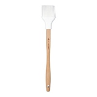 Great for grilling and roasting, this basting brush expertly sauces meats, fish and even bread. Made of 100% premium quality silicone, its thick bristles resist stains and do not absorb food flavors. Easy to clean, the bristle head detaches and is dishwasher safe. Great for grilling and roasting, this basting brush expertly sauces meats, fish and even bread. Made of 100% premium quality silicone, its thick bristles resist stains and do not absorb food flavors. Easy to clean, the bristle head detaches and is dishwasher safe.