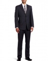 Tommy Hilfiger Men's Slim Stripe Trim Fit Suit