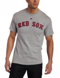 MLB Boston Red Sox Official Wordmark Short Sleeve Basic Tee Men's MLB Boston Red Sox Official Wordmark Short Sleeve Basic Tee Men's