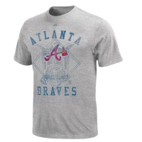 MLB Atlanta Braves Concentration Short Sleeve Basic Tee Men's MLB Atlanta Braves Concentration Short Sleeve Basic Tee Men's