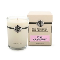 Archipelago's Pink Grapefruit boxed candle adds a decorative touch to any room and fills the home with intoxicating fragrance for up to 50 hours. Archipelago's Pink Grapefruit boxed candle adds a decorative touch to any room and fills the home with intoxicating fragrance for up to 50 hours.