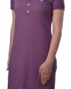 Polo Ralph Lauren Women's Cotton Mesh Polo Dress-Purple