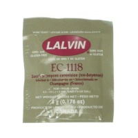 10 Packs of Lalvin Dried Wine Yeast EC 1118
