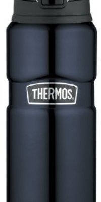 Thermos Stainless King 24-Ounce Leak Proof Drink Bottle, Midnight Blue Thermos Stainless King 24-Ounce Leak Proof Drink Bottle, Midnight Blue