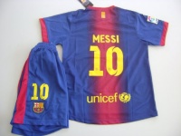 FC Barcelona 2012 - 2013 MESSI Kids Home Jersey Shirt & Shorts For Kids 6-8 Years Old FC Barcelona 2012 - 2013 MESSI Kids Home Jersey Shirt & Shorts For Kids 6-8 Years Old
