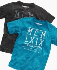 Show your roots. These Sean John graphic tees go retro and bring it back to 1969. Show your roots. These Sean John graphic tees go retro and bring it back to 1969.
