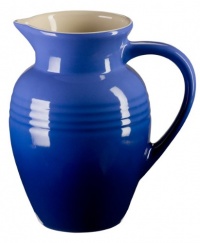 Le Creuset Stoneware 2-Quart Pitcher, Cobalt Blue Le Creuset Stoneware 2-Quart Pitcher, Cobalt Blue