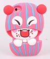 Arbalest Cute Fruit Case for Iphone 4/4s, Soft Silicon Watermelon Fashion Cute Case - Pink