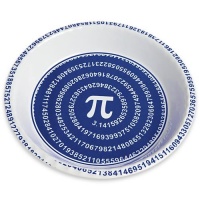 Mathematical Pi Symbol Pie Plate Mathematical Pi Symbol Pie Plate