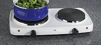 Maxi-Matic EDB-302F Elite Cuisine Dual Temperature Double Burner 1500-Watt Hot Plate, White Maxi-Matic EDB-302F Elite Cuisine Dual Temperature Double Burner 1500-Watt Hot Plate, White
