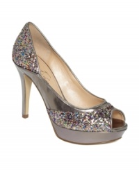Marc Fisher's Tint platform pumps are uber rich in design, texture and material. They're sure to be your new go-to for going out. Marc Fisher's Tint platform pumps are uber rich in design, texture and material. They're sure to be your new go-to for going out.